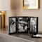 12 Pack: Black 4" x 6", 3 Opening Hinged Frame, Simply Essentials™ by Studio Décor®